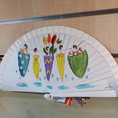 Abanicos hechos a mano